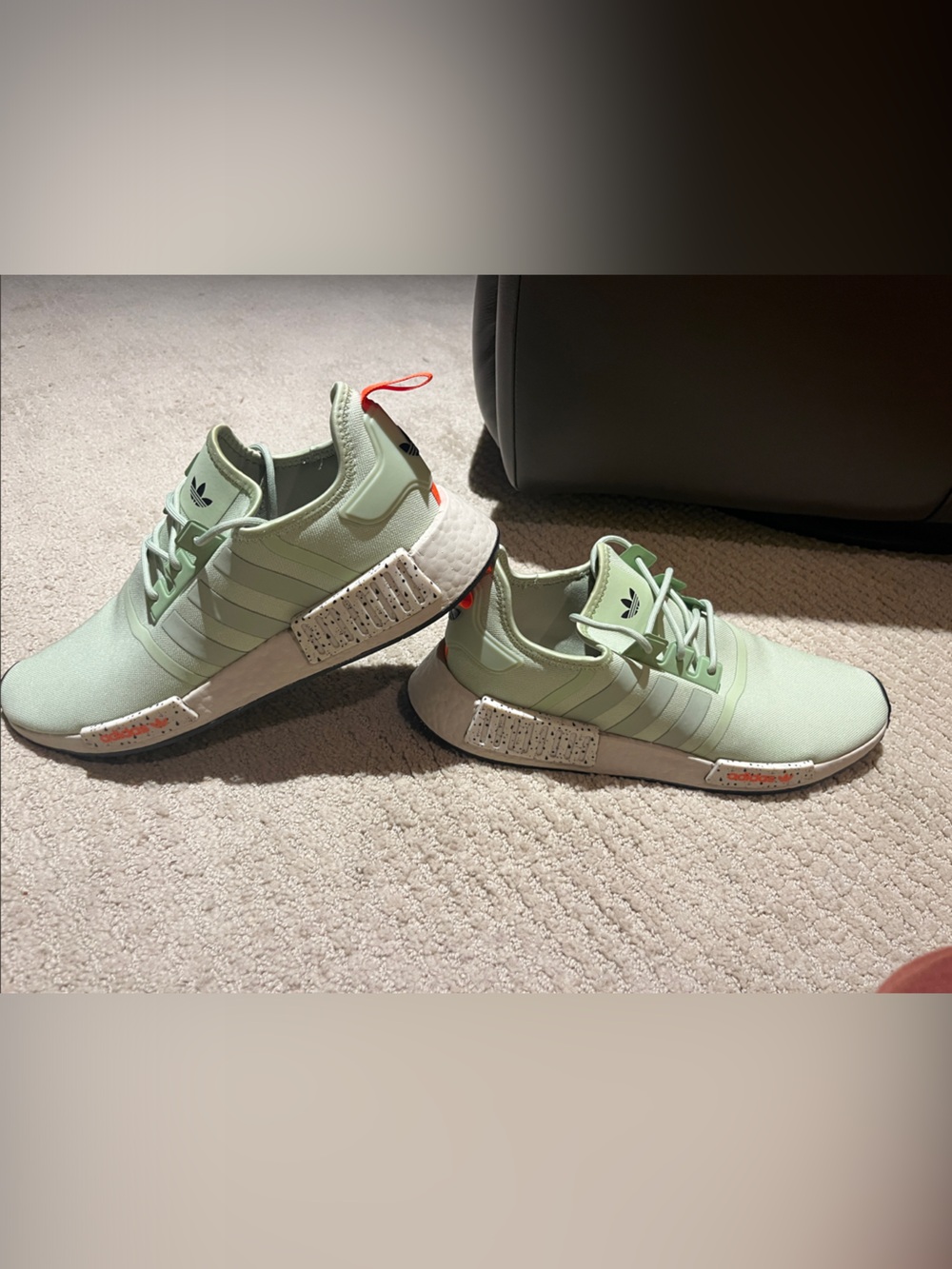 Adidas Men’s Green Nmd R1 Boost Sneakers
